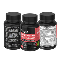 Vegan: Best Kidney Formula Support - Capsules + Tea